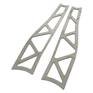 GKTECH S/R chassis (RWD) Front LCA weld in reinforcement plates SR