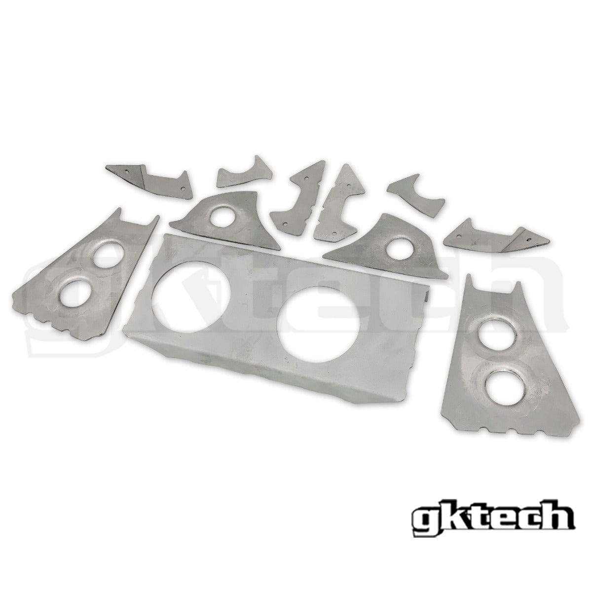 GKTECH V2 R32 GT-R Skyline subframe weld in reinforcement plates SR
