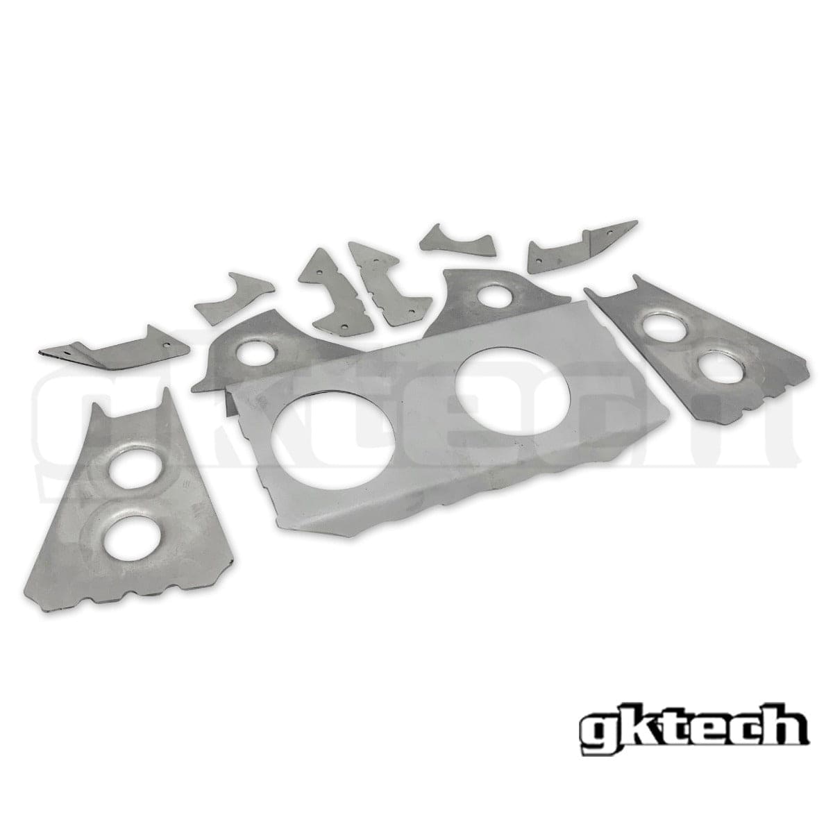 GKTECH V2 R32 GT-R Skyline subframe weld in reinforcement plates SR