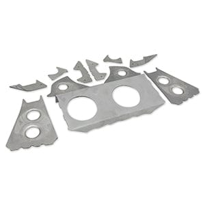 GKTECH V2 R32 GT-R Skyline subframe weld in reinforcement plates SR