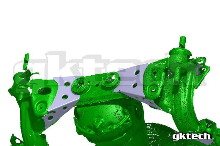GKTECH V2 S14/S15 200sx/Silvia subframe weld in reinforcement plates SR
