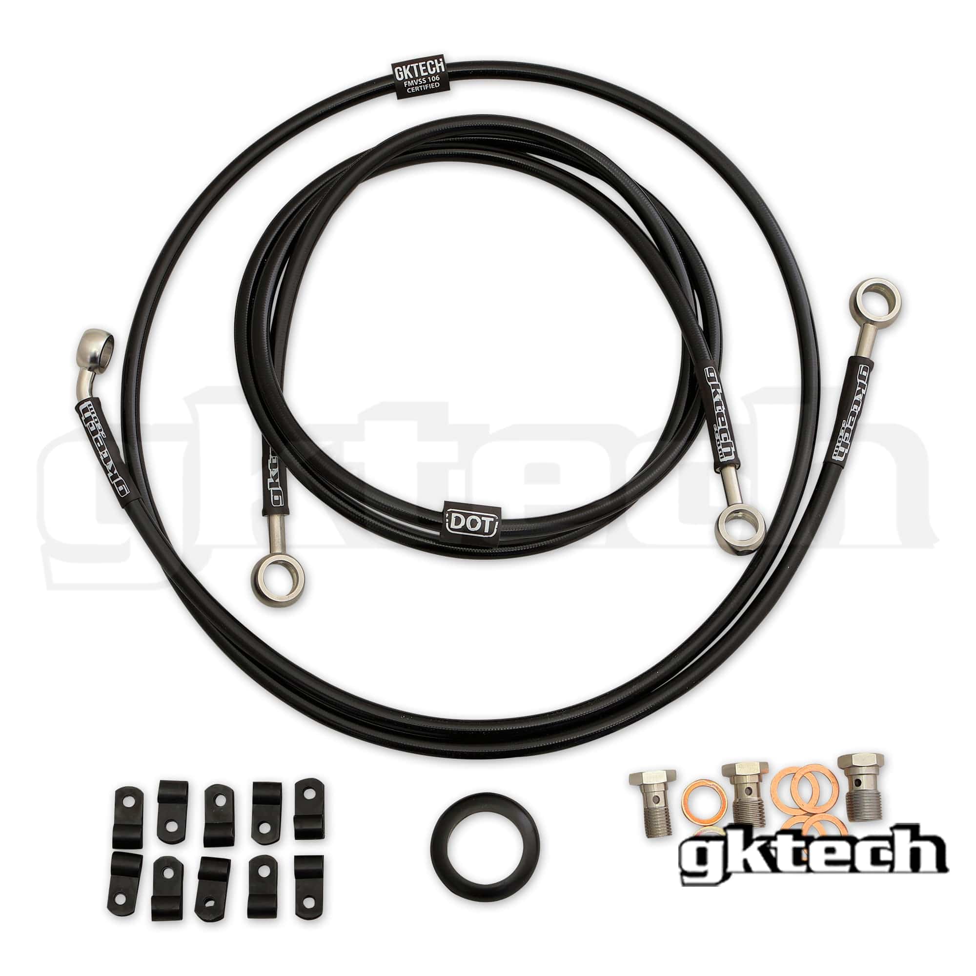 GKTECH Z34 370z In-line hydraulic handbrake line kit SR