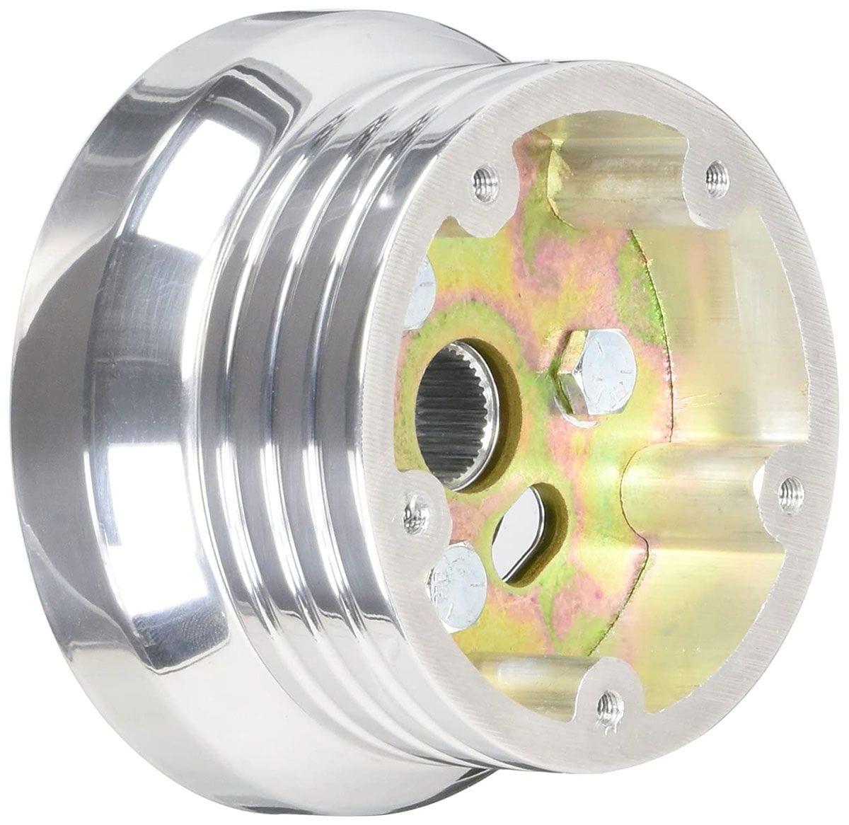GRANT Grant Billet Polished Steering Wheel Installation Kit GR5196-1 SR