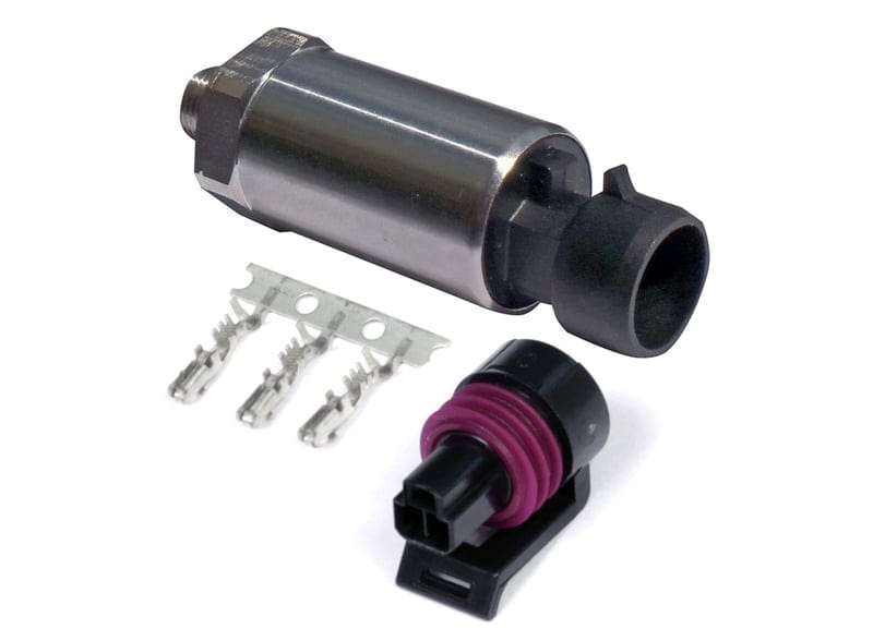 HALTECH 150 PSI Motorsport Fuel/Oil/Wastegate Pressure Sensor (Stainless Steel Diaphragm) Thread: 1/8 NPT HALTECH 150 PSI Motorsport Fuel/Oil/Wastegate Pressure Sensor (Stainless Steel Diaphragm) Thread: 1/8 NPT SR