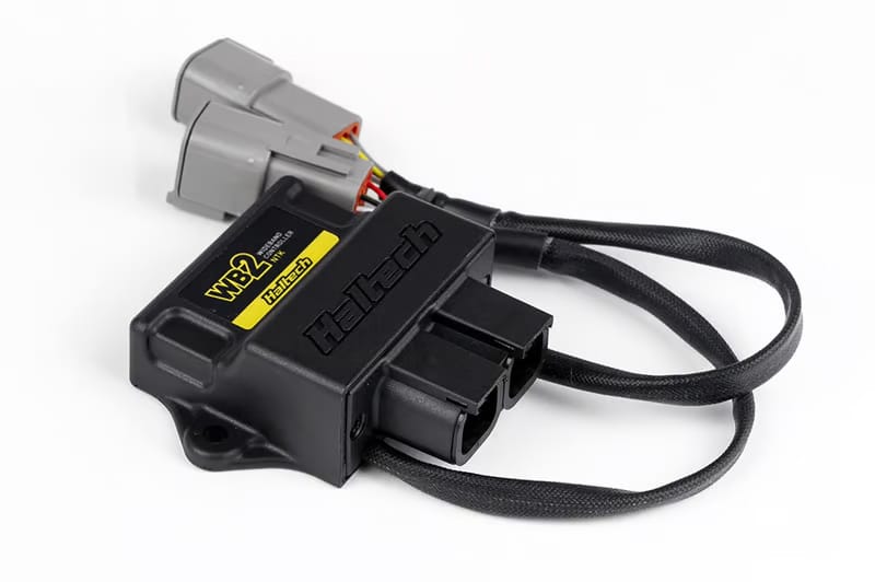 Haltech Air/Fuel Ratio Haltech WB2 NTK - Dual Channel CAN O2 Wideband Controller Kit - NTK LZA09-E1 Laboratory Grade 6mA Sensor (HT-159989) SR