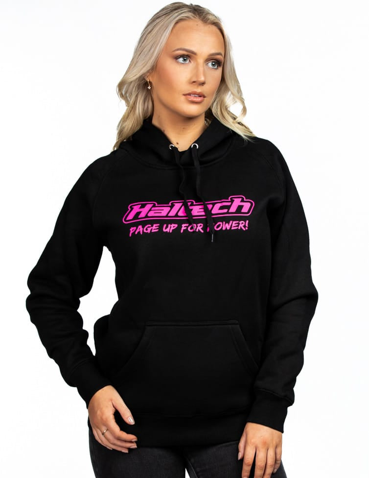 Haltech Apparel & Merchandise 4XL Haltech "Classic" Hoodie Black Pink (HT-301910P) SR