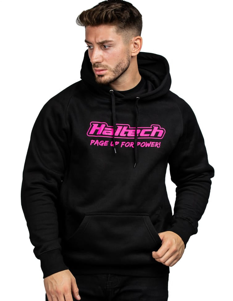 Haltech Apparel & Merchandise 4XL Haltech "Classic" Hoodie Black Pink (HT-301910P) SR