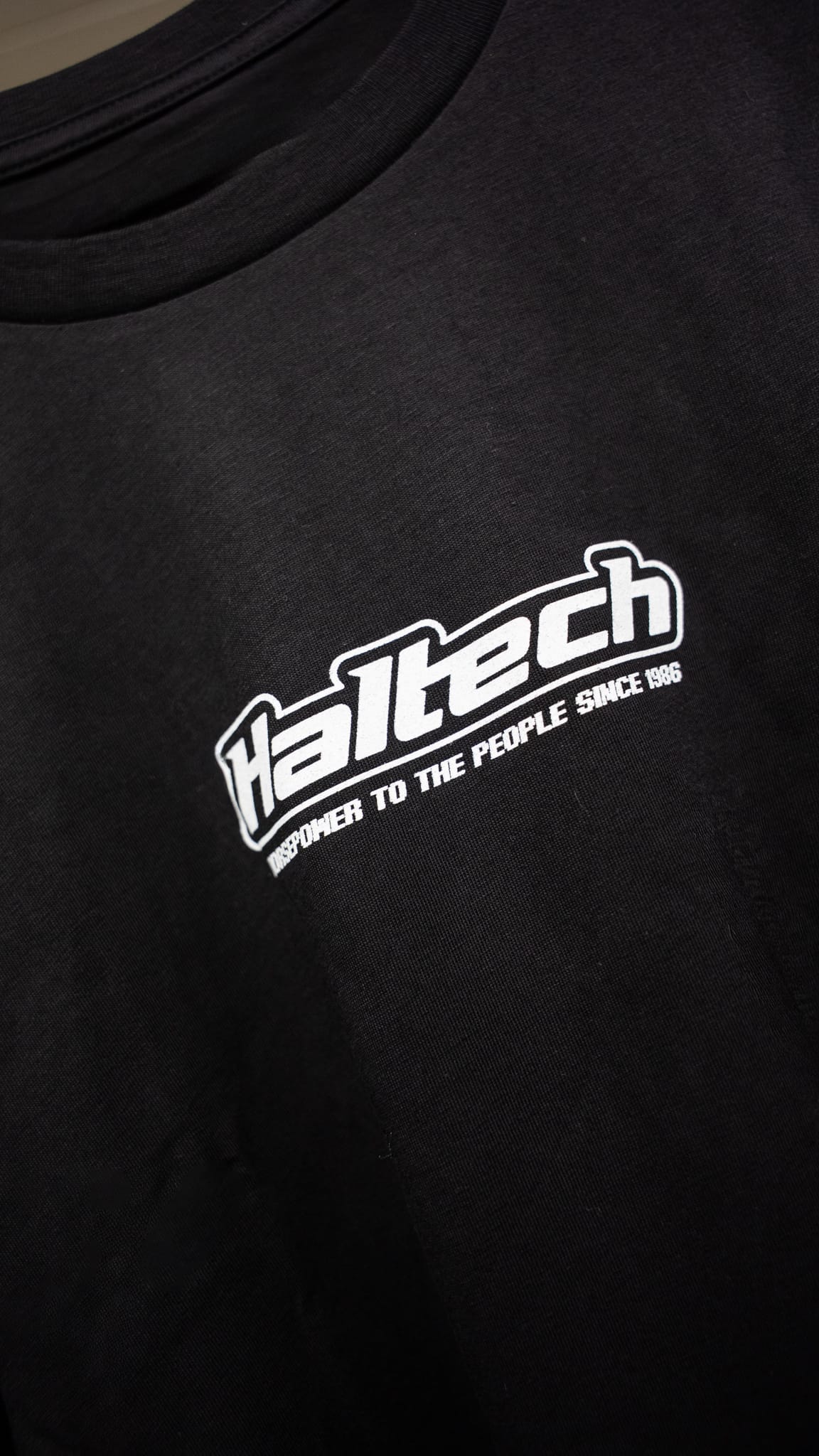 Haltech Apparel & Merchandise Haltech New Classic Tee - White Logo (HT-330000WH) SR