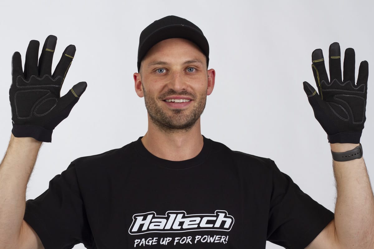 Haltech Apparel & Merchandise Workshop Gloves Size: One size fits all Haltech Workshop Gloves (HT-309010) SR
