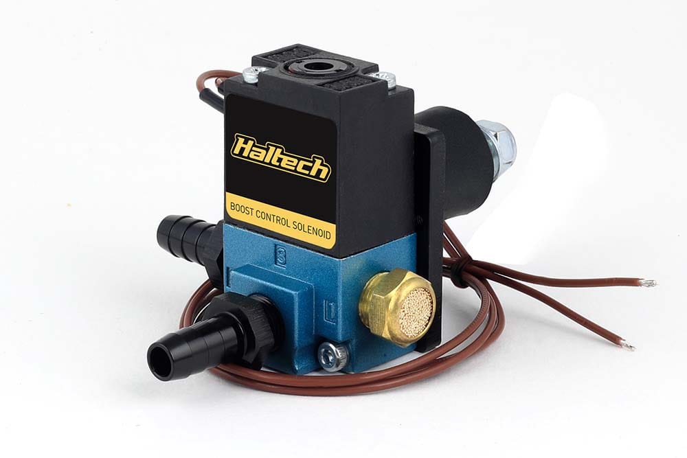 Haltech Boost Controllers Boost Control Solenoid 3 Port 33Hz Thread: 1/8 NPT Haltech Boost Control Solenoid 3 Port 33Hz (HT-020400) SR