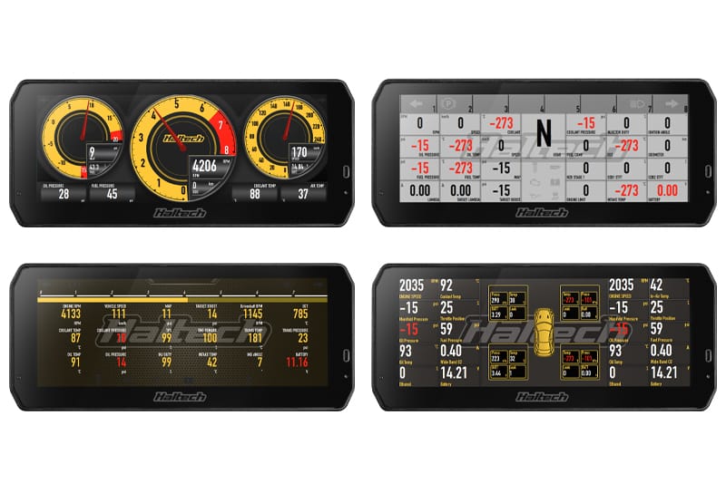 Haltech Dashes & Data Loggers Haltech uC-10 Digital Dash (HT-068000) SR