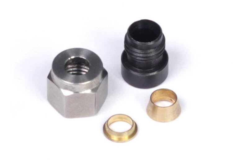 Haltech ECU Haltech 1/4" Mild Steel Weld-on Kit - inc Nut and Ferrule HT-010810 SR