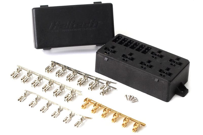 Haltech ECU Haltech 6 Circuit Haltech Fuse Box with Lid and all required pins HT-030102 SR