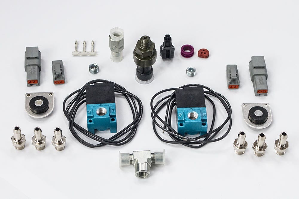 Haltech ECU Haltech CO2 Boost Control Dual Solenoid & Pressure Sensor Kit HT-020402 SR