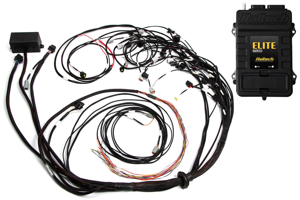 Haltech ECU Haltech Elite 2500 - Ford Falcon BA/BF Barra Terminated Harness kit HT-151368 SR