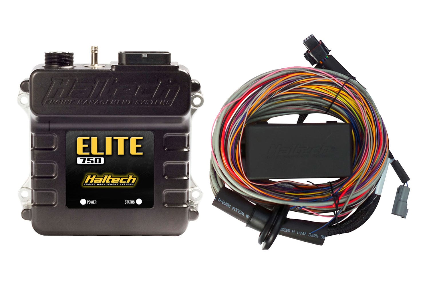 Haltech ECU Haltech Elite 750 + Premium Universal Wire-in Harness Kit Length: 2.5m (8') - HT-150604 SR