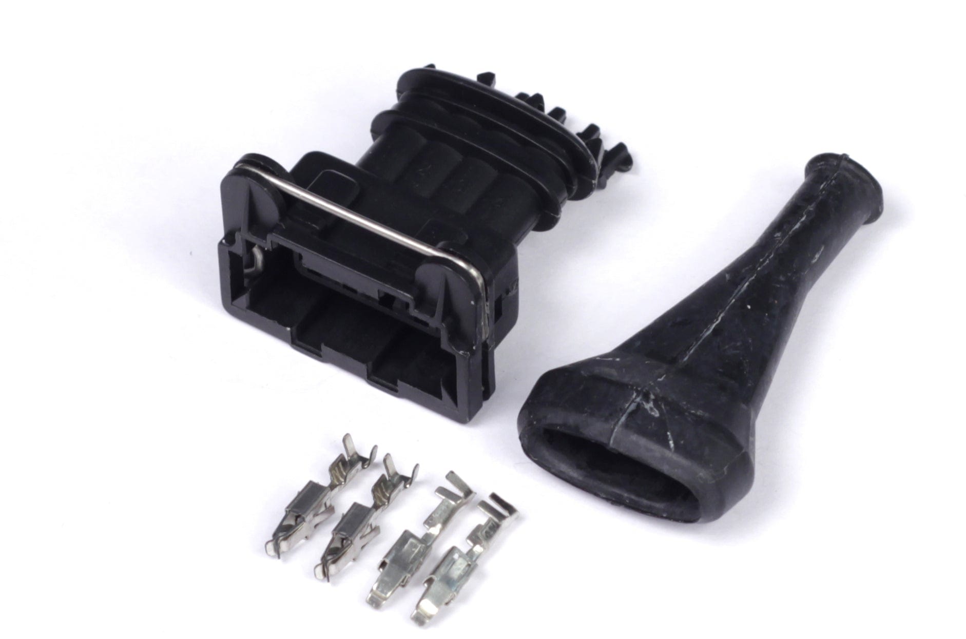 Haltech ECU Haltech Plug and Pins Only Bosch 4 Pin Junior Timer Female Connect HT-030311 SR