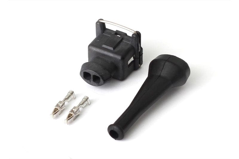 Haltech ECU Haltech Plug and Pins Only Bosch EV1 (Square) 2 Pin Junior Timer F HT-030300 SR
