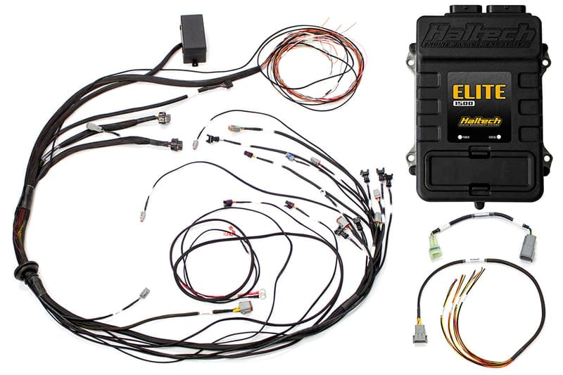 HALTECH Elite 1500 + Mazda 13B S4/5 CAS with Flying Lead Ignition Terminated Harness Kit Injector Connector: Bosch EV1 HALTECH Elite 1500 + Mazda 13B S4/5 CAS with Flying Lead Ignition Terminated Harness Kit Injector Connector: Bosch EV1 SR