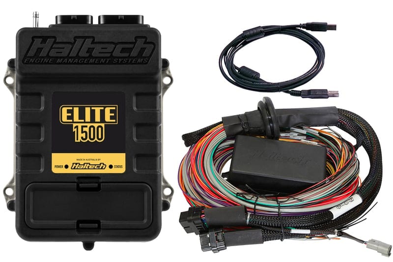 HALTECH Elite 1500 + Premium Universal Wire-in Harness Kit Length: 5.0m (16') HALTECH Elite 1500 + Premium Universal Wire-in Harness Kit Length: 5.0m (16') SR