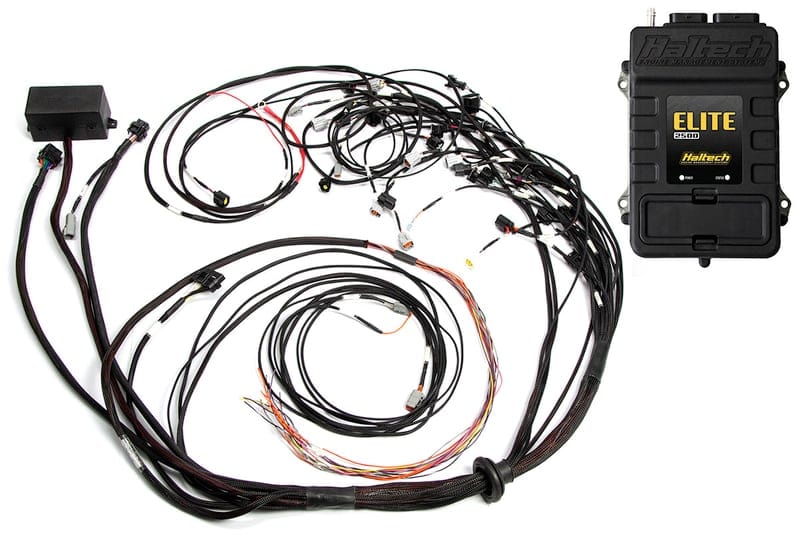HALTECH Elite 2500 + Terminated Harness Kit For Ford Falcon BA/BF Barra 4.0L I6 Injector Connector: Factory Bosch EV1 HALTECH Elite 2500 + Terminated Harness Kit For Ford Falcon BA/BF Barra 4.0L I6 Injector Connector: Factory Bosch EV1 SR