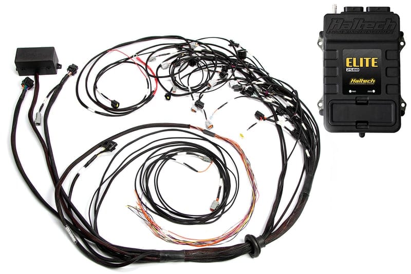 HALTECH Elite 2500 + Terminated Harness Kit For Ford Falcon FG Barra 4.0L I6 Injector Connector: Factory Bosch EV1 HALTECH Elite 2500 + Terminated Harness Kit For Ford Falcon FG Barra 4.0L I6 Injector Connector: Factory Bosch EV1 SR