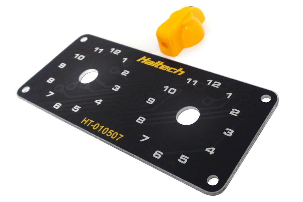 Haltech Engine Management Dual Switch Panel Kit Haltech Dual Switch Panel Kit (HT-010509) SR