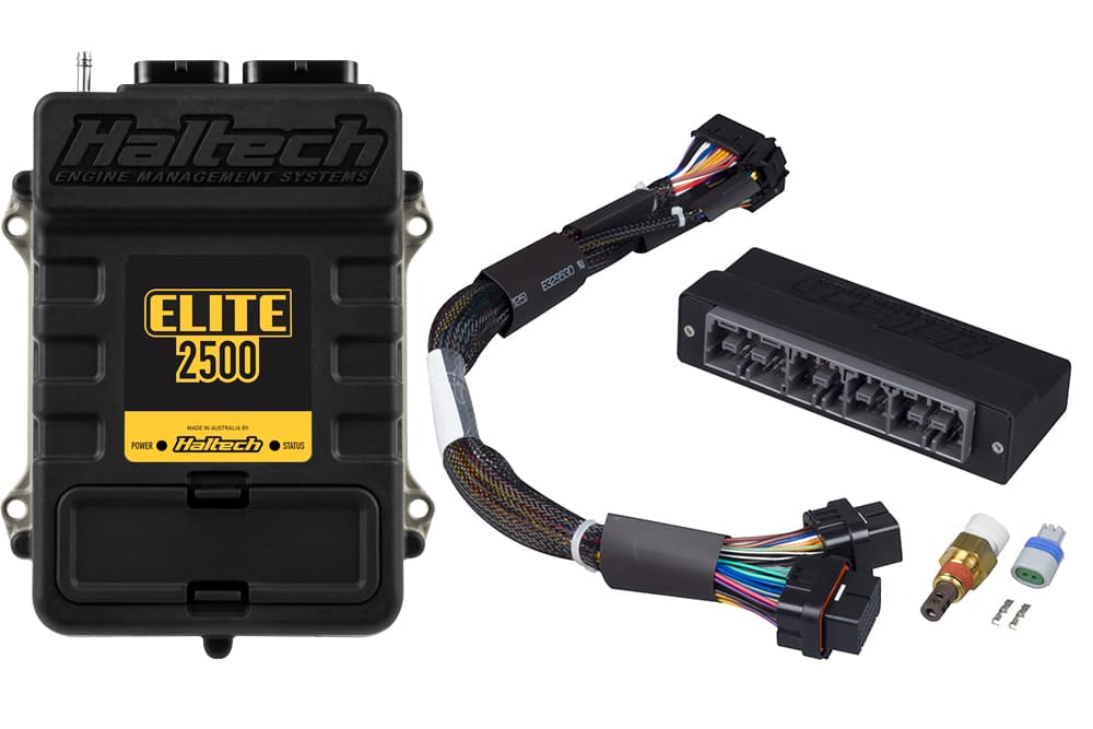 Haltech Engine Management Elite 2500 + Toyota Chaser JZX100 (1JZ-GTE) Plug 'n' Play Adaptor Harness Kit Haltech Elite 2500 + Toyota Chaser JZX100 (1JZ-GTE) Plug 'n' Play Adaptor Harness Kit (HT-151354) SR
