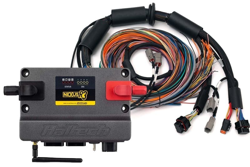 Haltech Engine Management Nexus R3 + Universal Wire-in Harness Kit Length: 2.5m (8') Haltech Nexus R3 + Universal Wire-in Harness Kit (HT-193200) SR