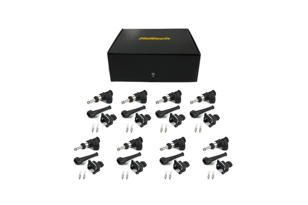 Haltech Fuel Injectors & Clips Haltech Bosch 980cc injectors - Flowmatched set of 8 (0280158040) (HT-080104) SR
