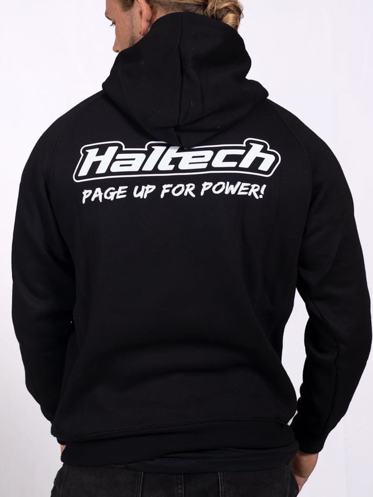 HALTECH Haltech "Classic" Hoodie Black Size: 2XL Haltech "Classic" Hoodie Black Size: 2XL SR