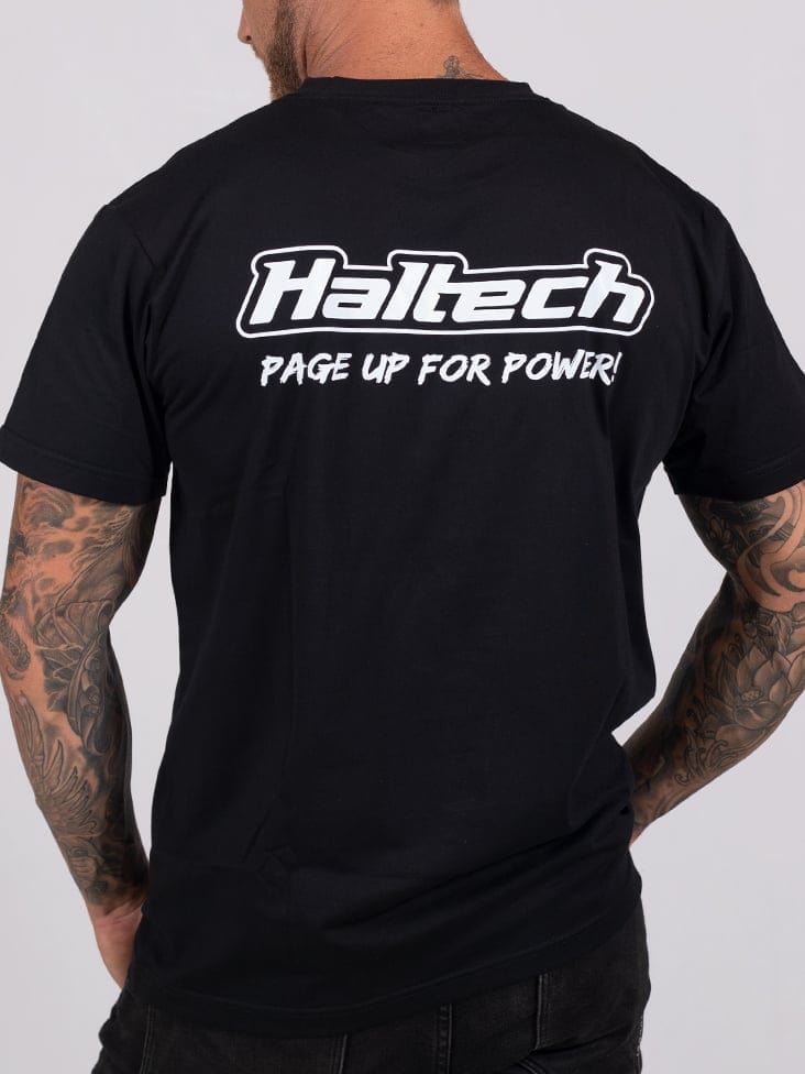 HALTECH Haltech "Classic" T-Shirt Black Size: Small Haltech "Classic" T-Shirt Black Size: Small SR