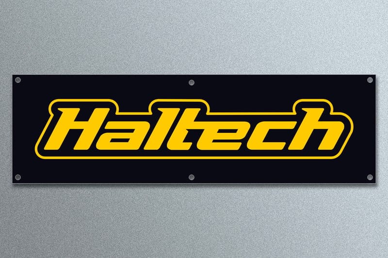 HALTECH Haltech Indoor Banner - Fabric Size: 2.0m x 0.6m / 78" x 23" Haltech Indoor Banner - Fabric Size: 2.0m x 0.6m / 78" x 23" SR