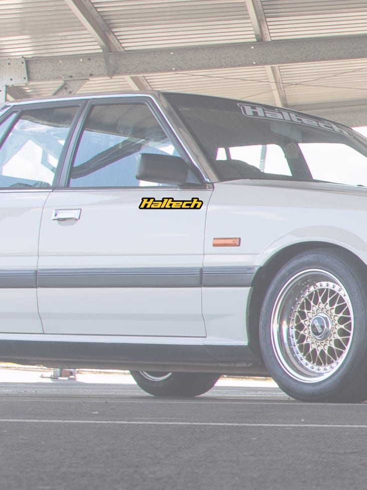 HALTECH Haltech Logo Colour Sticker Size: 200mm (8") Haltech Logo Colour Sticker Size: 200mm (8") SR