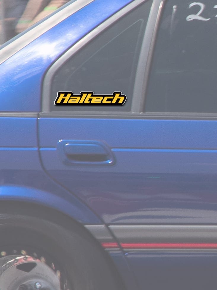 HALTECH Haltech Logo Colour Sticker Size: 55mm (2") Haltech Logo Colour Sticker Size: 55mm (2") SR
