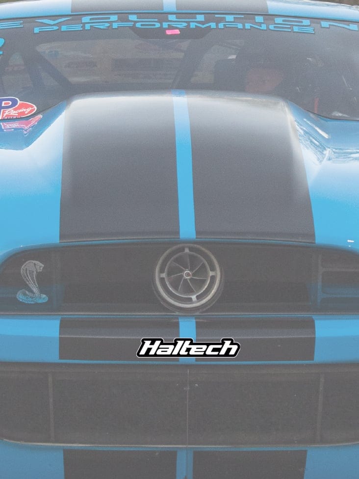 HALTECH Haltech Logo Sticker Black and White Size: 200mm (8") Haltech Logo Sticker Black and White Size: 200mm (8") SR