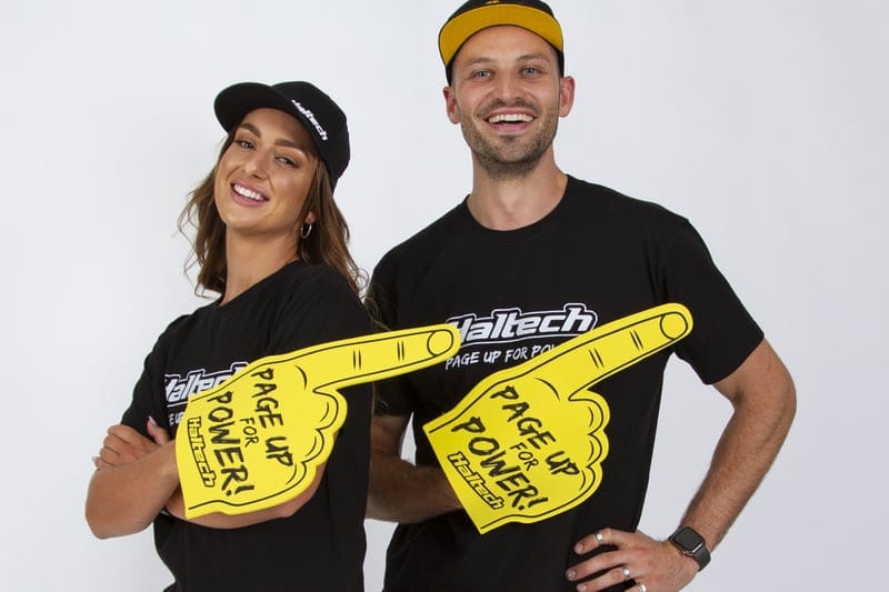 HALTECH Haltech "Page Up for Power" Foam Finger Size: One Size Fits All Fingers Haltech "Page Up for Power" Foam Finger Size: One Size Fits All Fingers SR