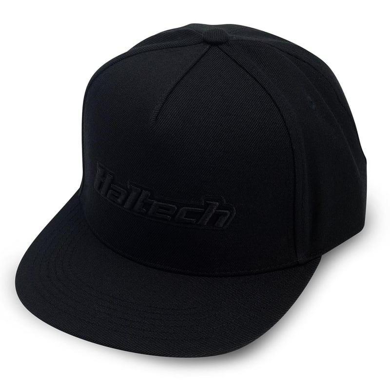 HALTECH Haltech Snap Back Black on Black Size: One size fits all. Haltech Snap Back Black on Black Size: One size fits all. SR