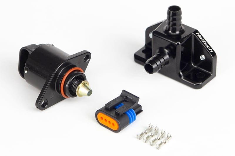 HALTECH Idle Air Control Kit - Billet 2 Port Housing With 2 Screw Style Motor Diameter: 10mm (3/8") HALTECH Idle Air Control Kit - Billet 2 Port Housing With 2 Screw Style Motor Diameter: 10mm (3/8") SR