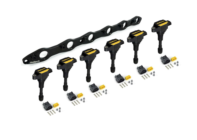 Haltech R35 Coil Bracket Kit for Nissan RB Includes Bracket , Coils and connectors (HT-120202)
