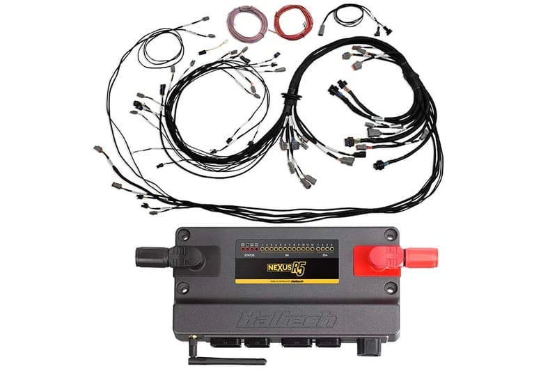 HALTECH Nexus R5 ECU + Universal V8 Terminated Harness HALTECH Nexus R5 ECU + Universal V8 Terminated Harness SR