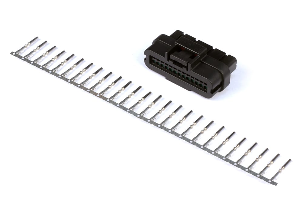 Haltech Plugs & Pins Plug and Pins Only - AMP 26 Pin 2 Row Superseal Connector Haltech Plug and Pins Only - AMP 26 Pin 2 Row Superseal Connector (HT-030010) SR