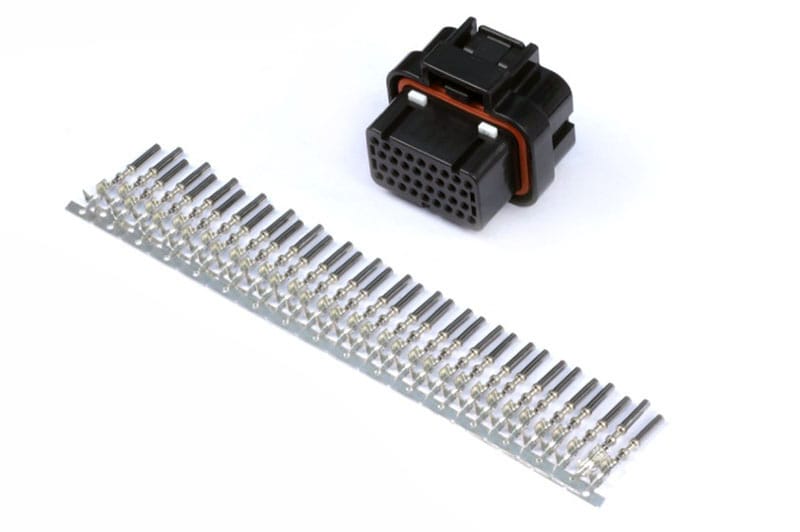 Haltech Plugs & Pins Plug and Pins Only - AMP 34 Pin 4 Row 3 Keyway Superseal Connector Haltech Plug and Pins Only - AMP 34 Pin 4 Row 3 Keyway Superseal Connector (HT-030009) SR
