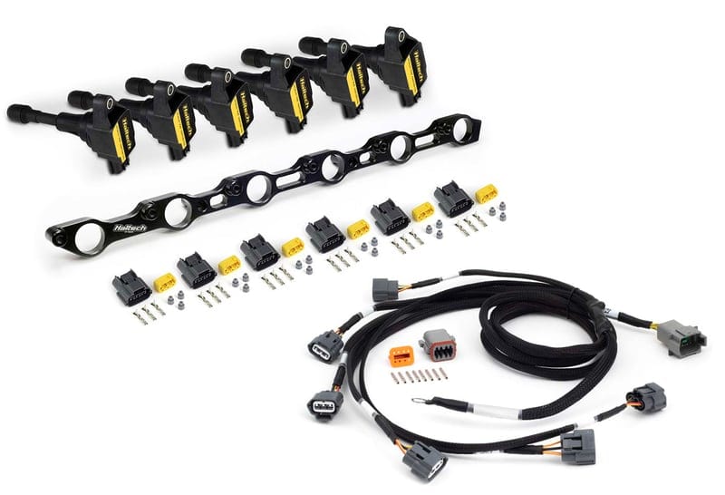 HALTECH R35 Coil Conversion Kit for Toyota JZ- Includes bracket , coils, connectors and harness HALTECH R35 Coil Conversion Kit for Toyota JZ- Includes bracket , coils, connectors and harness SR