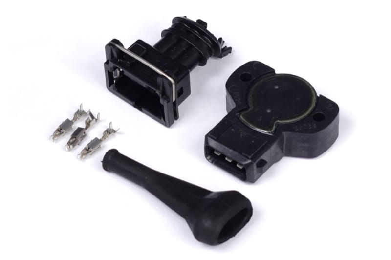 Haltech Sender & Sensors Throttle Position Sensor - Black CCW Rotation 8mm D-Shaft Haltech Throttle Position Sensor - Black CCW Rotation 8mm D-Shaft (HT-010404) SR