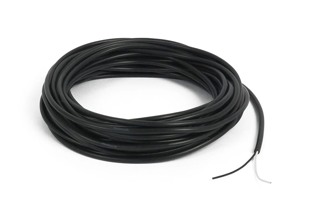 Haltech Wiring Harnesses / Looms Haltech Cable - Multicore - 2 x 22AWG (Black/White) - 10M (32') (HT-039205) SR