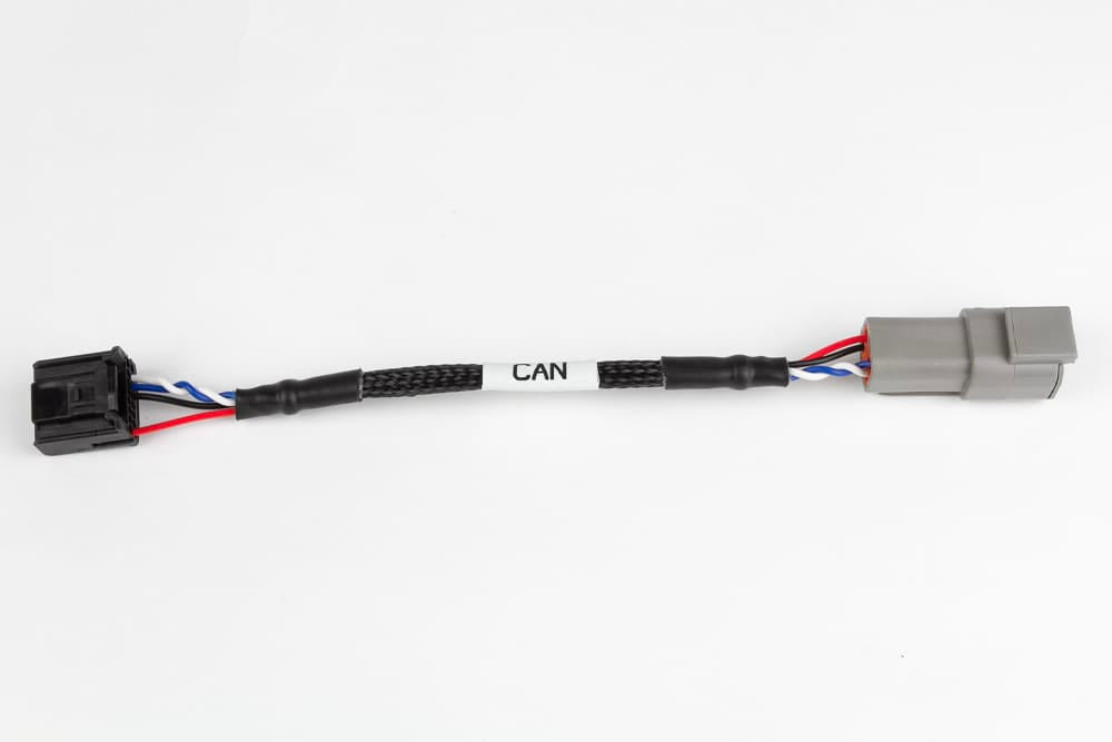 Haltech Wiring Harnesses / Looms Haltech Elite CAN Cable - DTM4 Receptacle to 16 pin Black Tyco Length: 150mm / 6" Haltech Elite CAN Cable - DTM4 Receptacle to 16 pin Black Tyco (HT-130051) SR