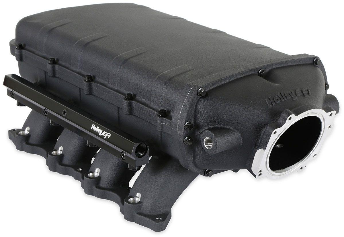 HOLLEY Ultra Lo-Ram Aluminium Intake Manifold, Black HO300-912BK SR