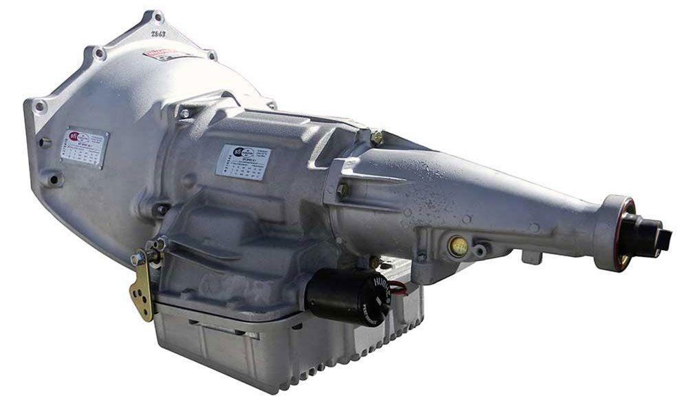 HUGHES GM Powerglide Full Manual, Tranbrake, 1.80 Ratio 30 Spline, SFI Case, Hughes Performance Pro-Glide Competition Transmission HT28-3-80B2A SR