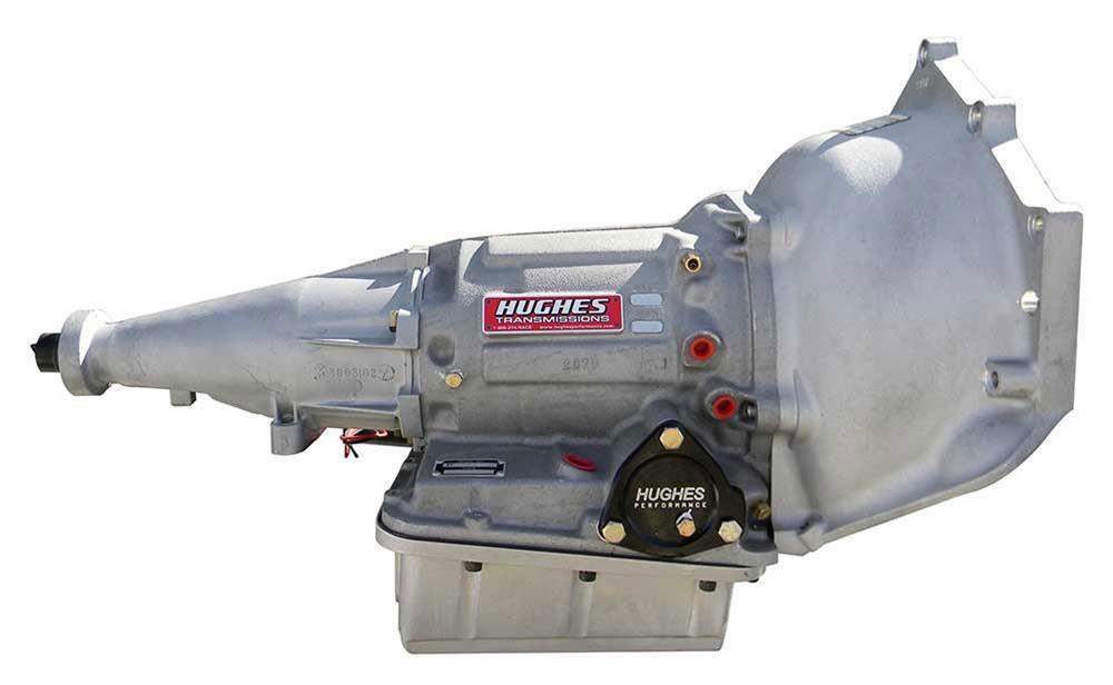 HUGHES GM Powerglide Full Manual, Tranbrake, 1.80 Ratio 30 Spline, SFI Case, Hughes Performance Pro-Glide Competition Transmission HT28-3-80B2A SR